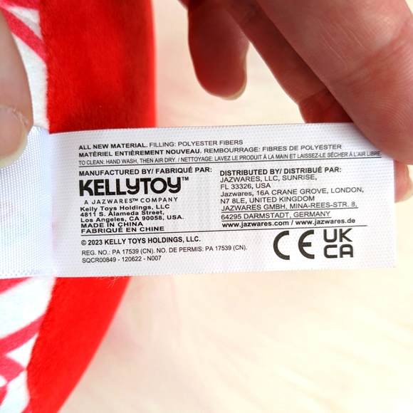 ♥️🌶️NWT Squishmallows Odion the Spicy Ramen Noodle Bowl, 8 inches - Picture 5 of 9